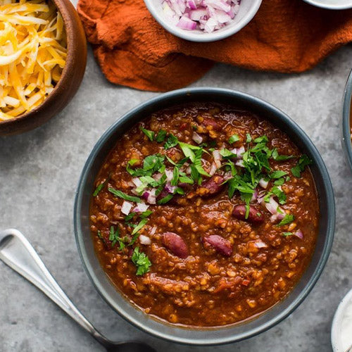 John Audsley Snr CHILLI CON CARNE Ingredients750g Audsley’s Steak ...