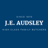 J.E AUDSLEY - high class family butcher since 1970