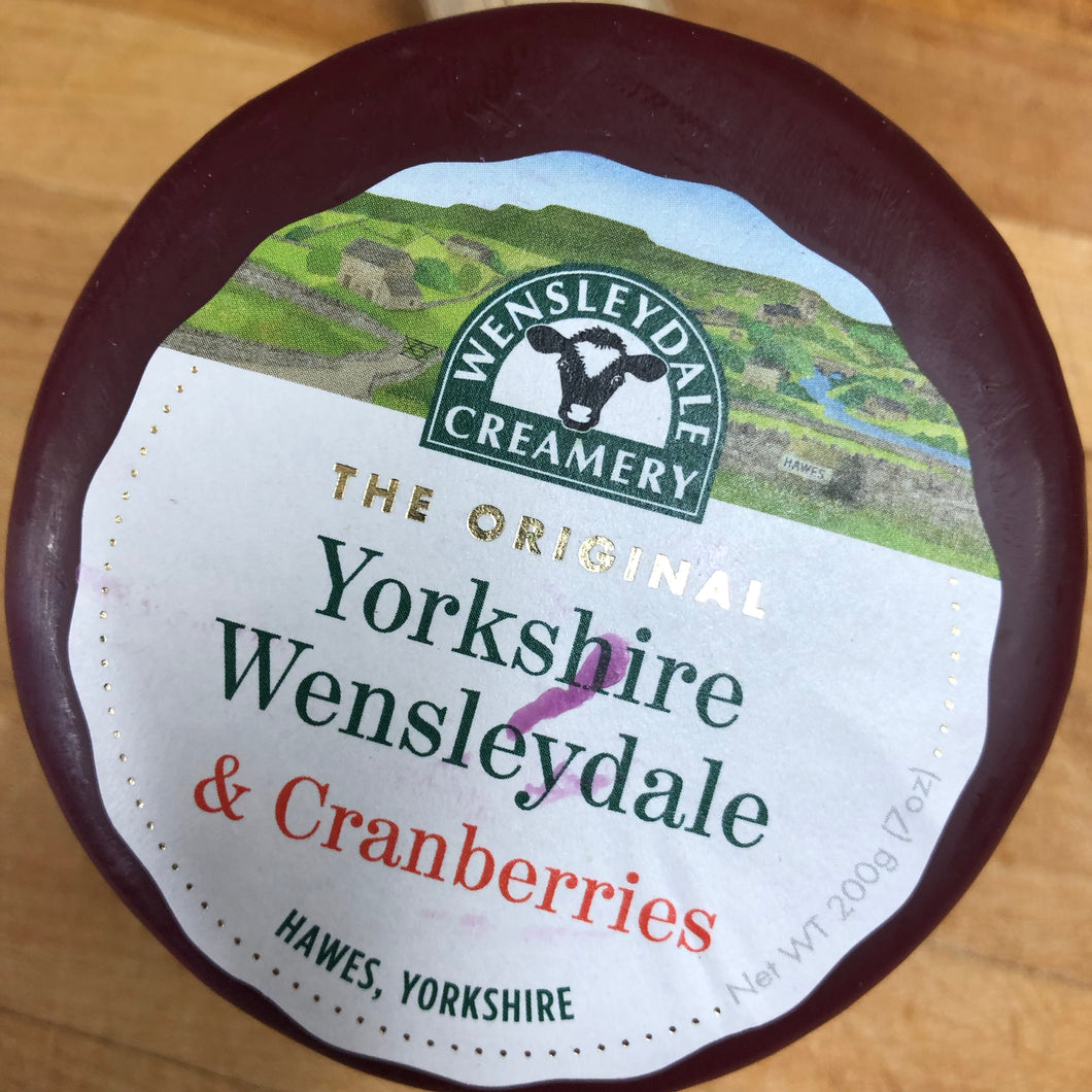Yorkshire Wensleydale & Cranberries